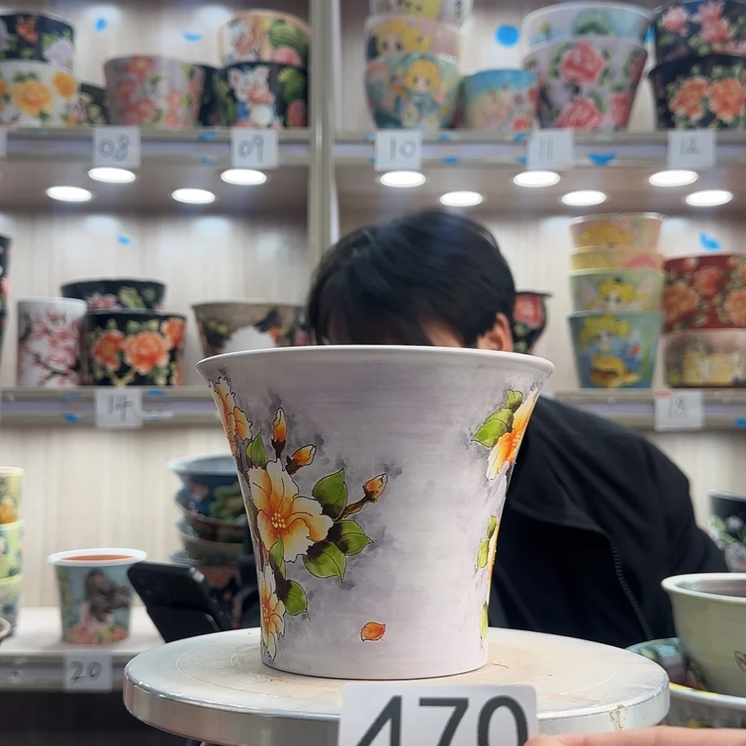 紫砂花盆瑕疵瑕疵470