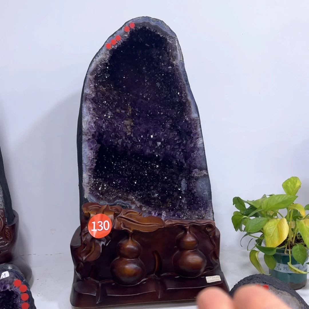 未镶嵌大型摆件（非配饰）紫晶懂