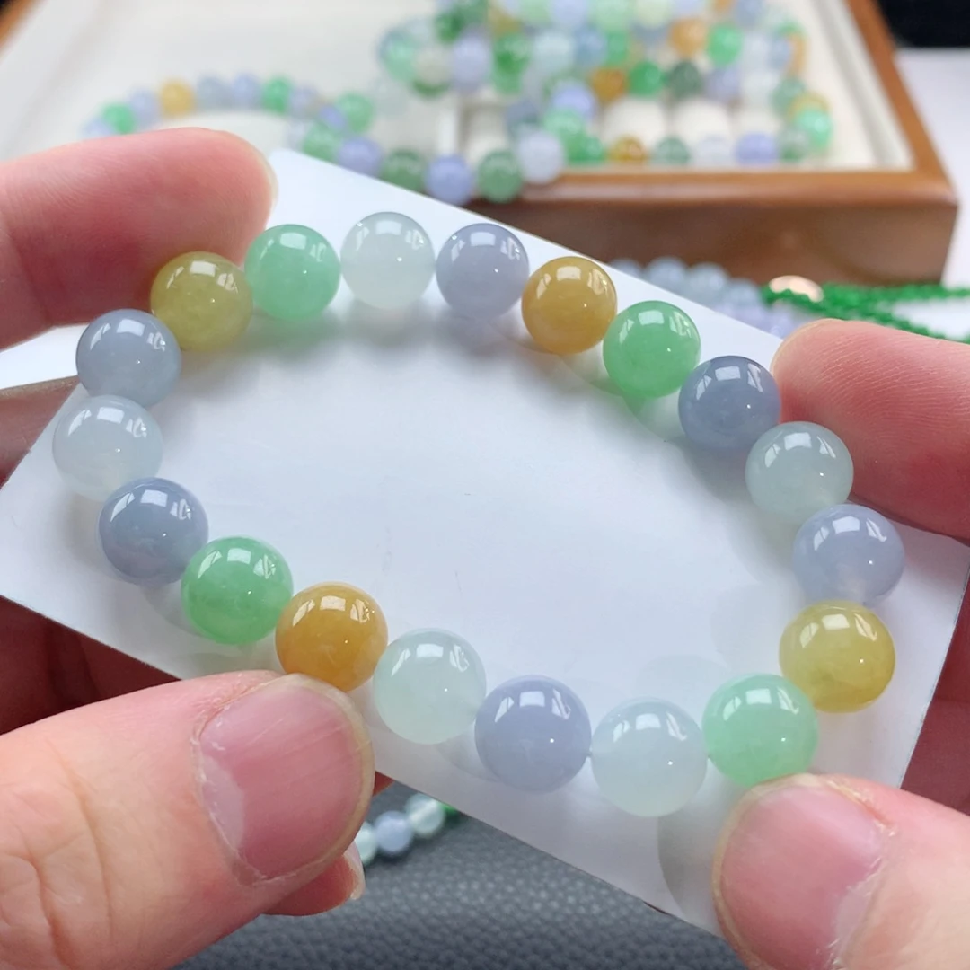 未镶嵌手链翡翠翡翠