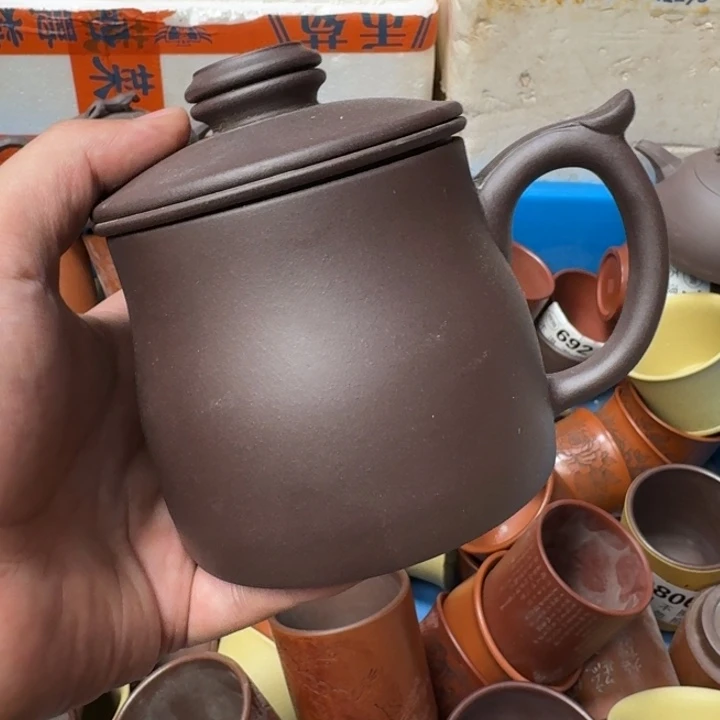 我***生紫砂茶壶宜兴紫砂微瑕