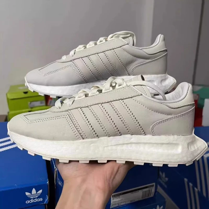 （断码处理）阿迪达斯E5男女爆米花底缓震舒适运动休闲跑步鞋GW6782