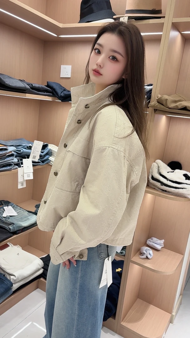 罗玛-情怀休闲短款春季百搭外套