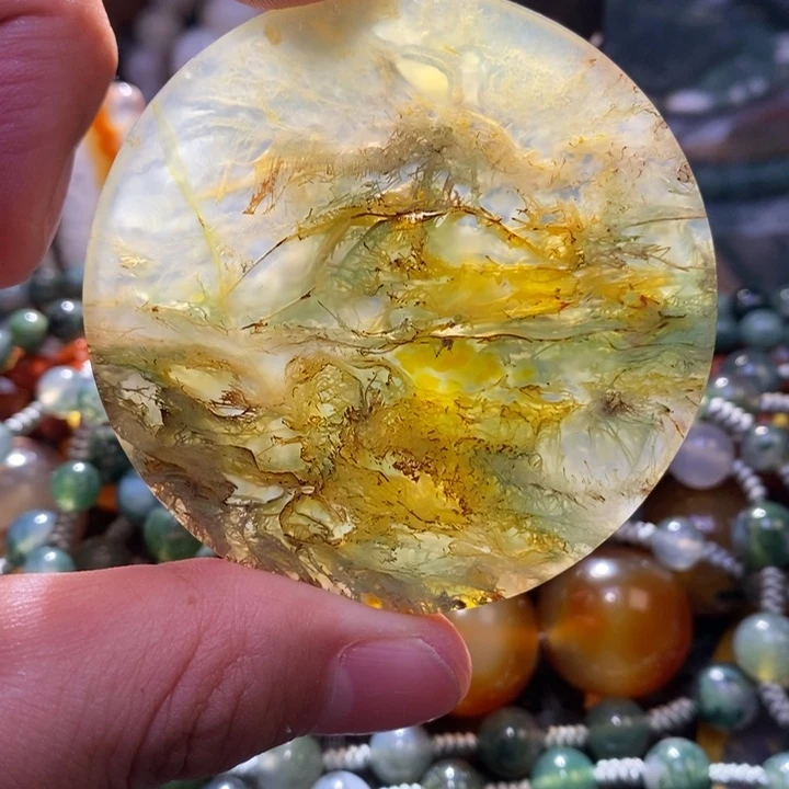 【闪购商品】玛瑙/玉髓颈饰未镶嵌ღ***o