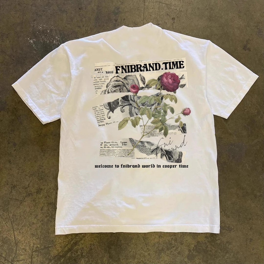 重磅不透美式高街纯棉短袖t恤男女2025夏季潮牌设计感半袖上衣ins