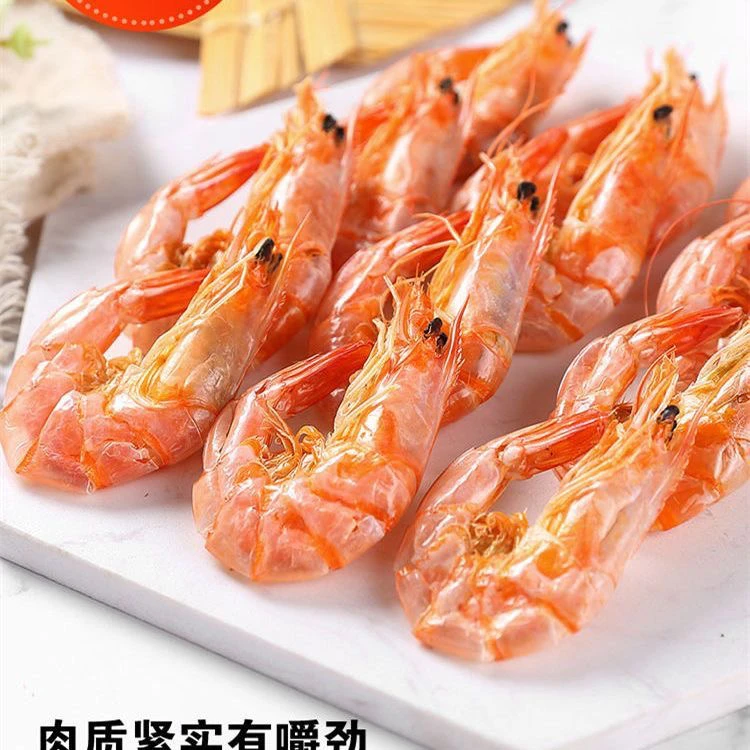 烤虾干开袋即食营养美味零食