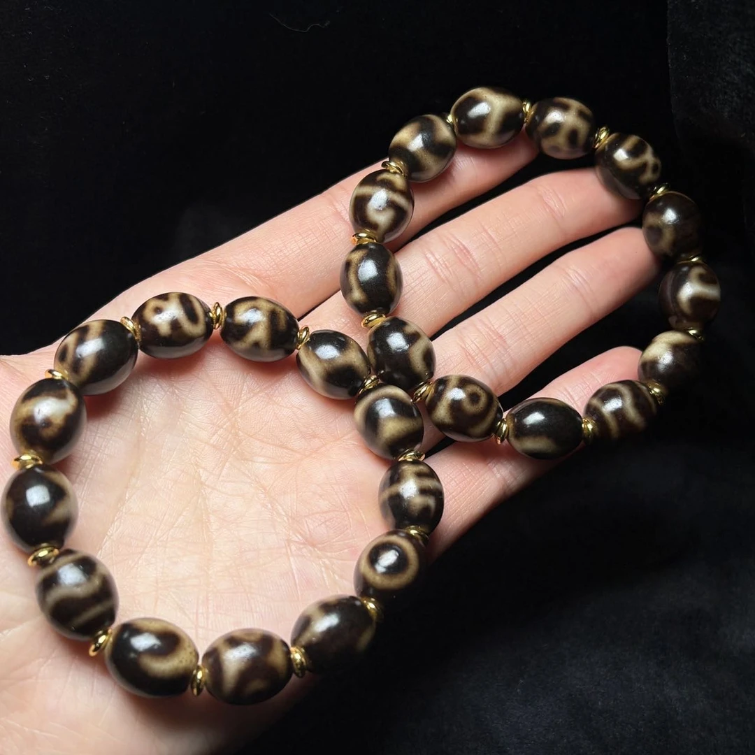 【曹美丽精选】 H95088-玛瑙diy手串（多宝）-多样性发一件-12*14mm