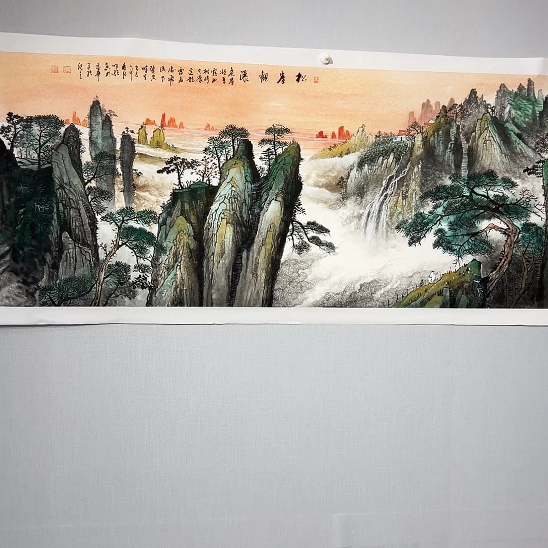 老***胡国画国画作品宣纸纯手绘