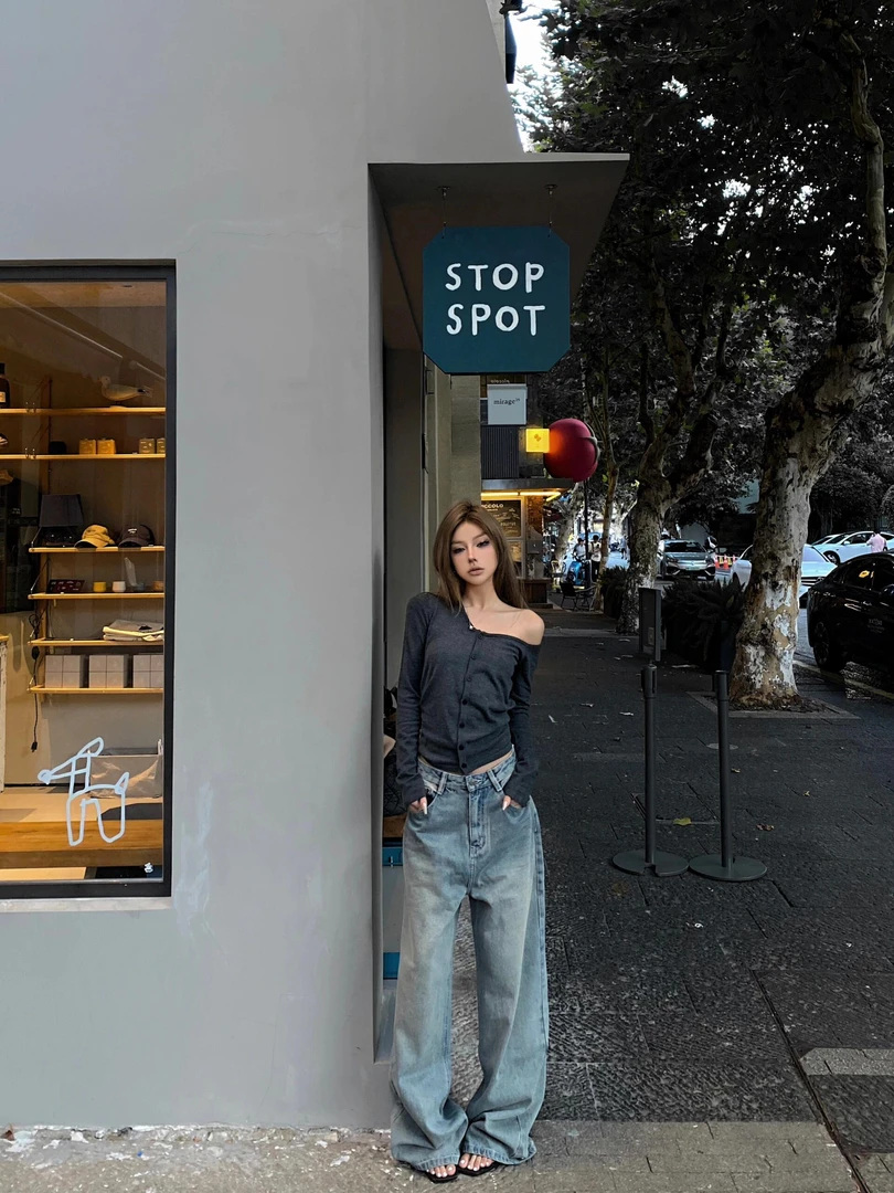 秋季时尚新款高冷御姐气质套装美式辣妹高级感上衣休闲百搭裤子