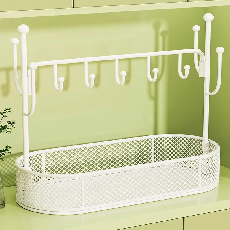 钥匙置物架桌面收纳盒入户门口鞋柜上挂放首饰整理架客厅玄关摆件