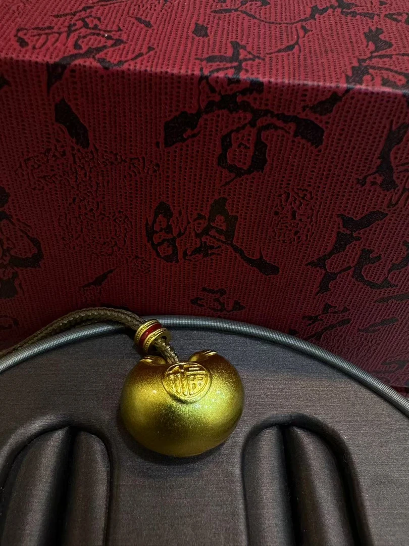 合金吊坠 大胖福锁包吊坠 时尚轻奢复古 古法项链锁骨吊坠