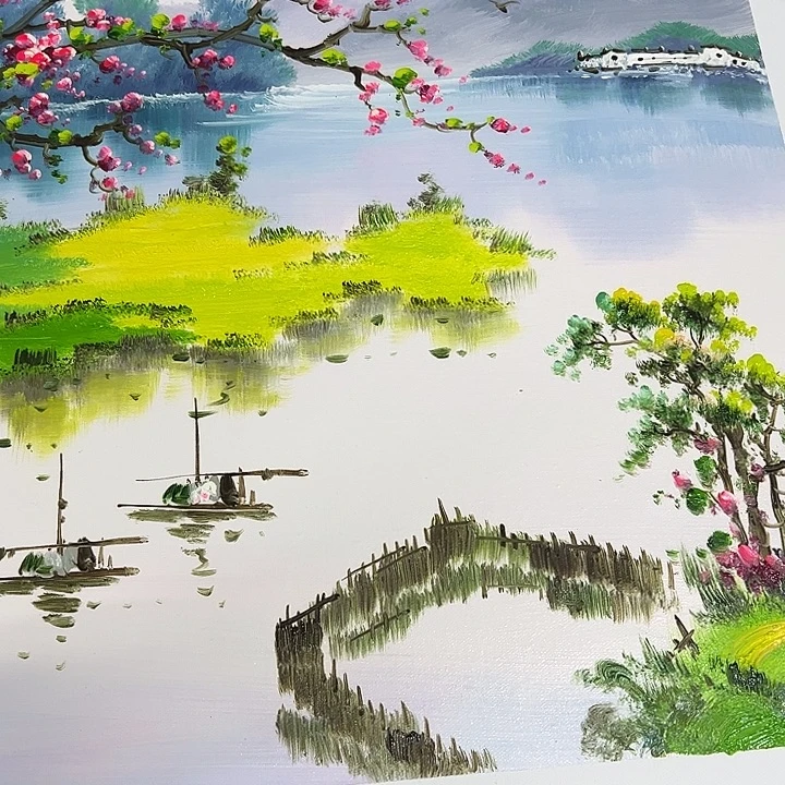 油画恭喜嘻嘻之一嘻嘻