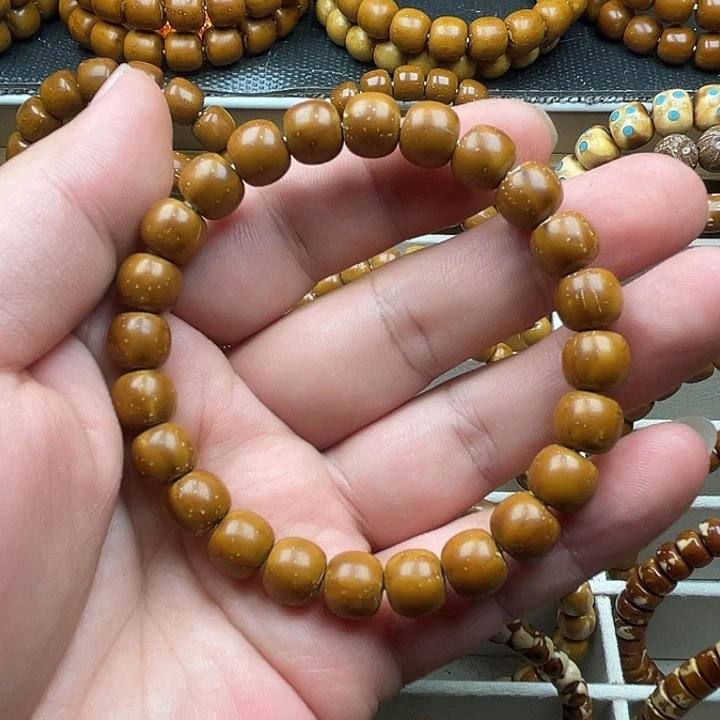 铁***轩紫金鼠手串紫金鼠实心老型手串