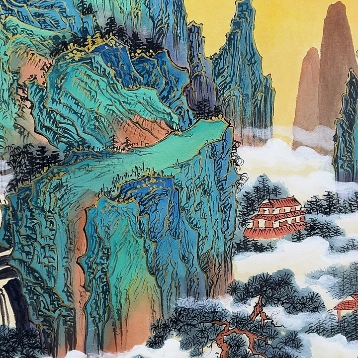 国画我也想去看看这个节目啊我们
