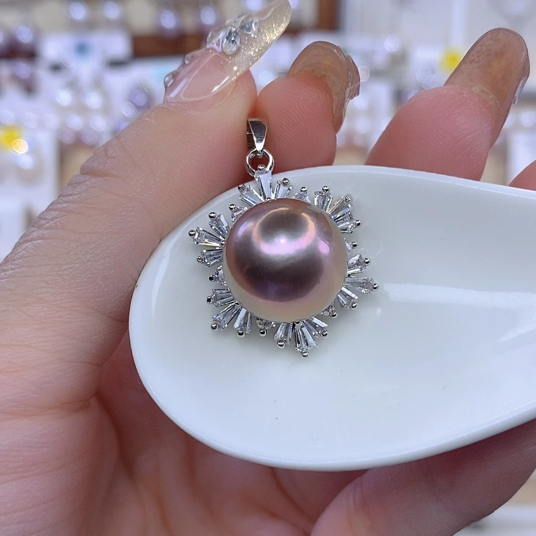 颈饰合金淡水珍珠14➕