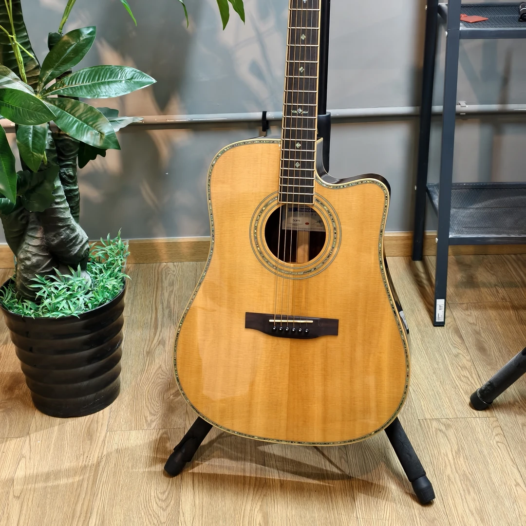 【捡漏】单支民谣吉他限量原声吉他初学推荐演奏专业弹唱学生