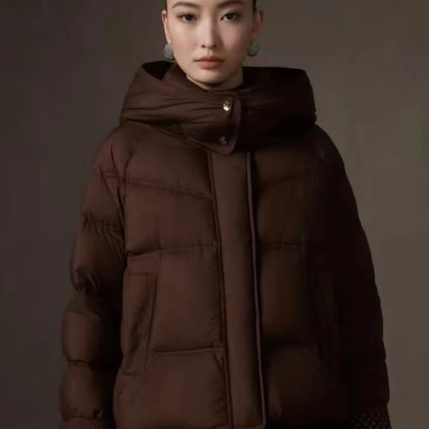老敏哥 中短款90白鹅绒保暖新款羽绒服YS-1717
