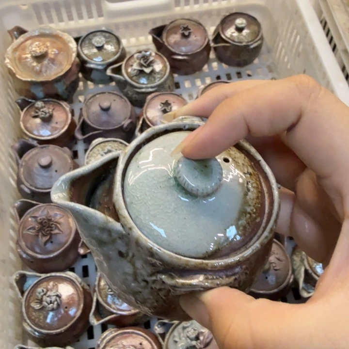 陶盘精品柴烧福利放漏