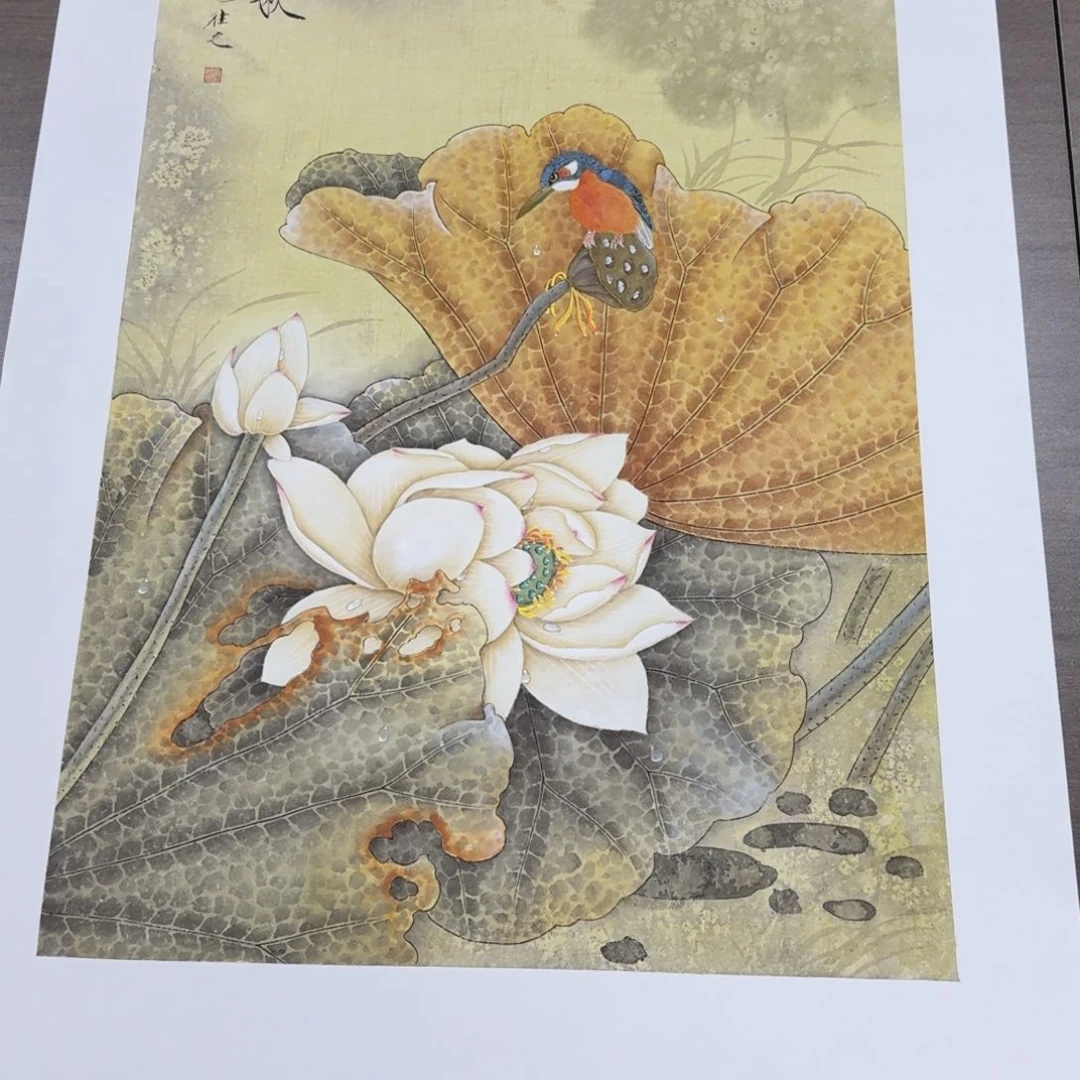 国画国画作品山水花鸟