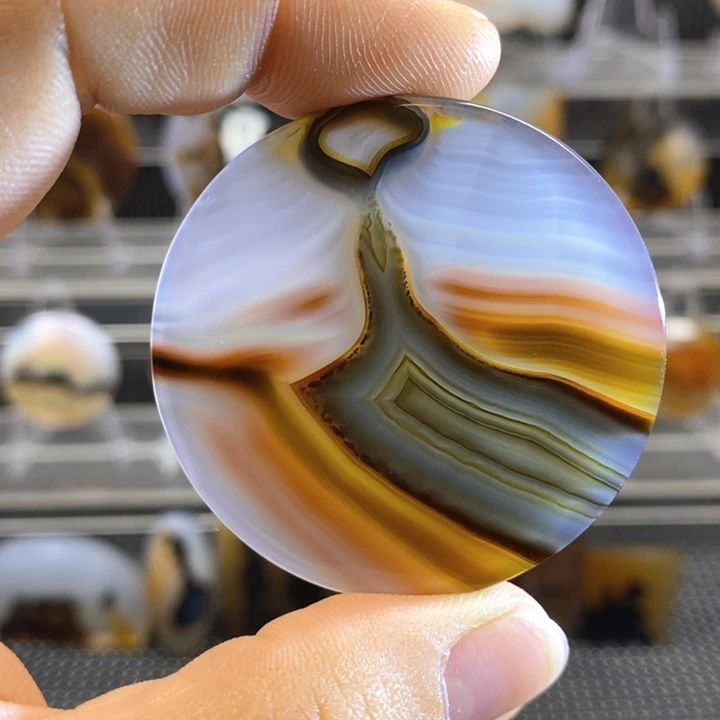 玛瑙/玉髓颈饰未镶嵌