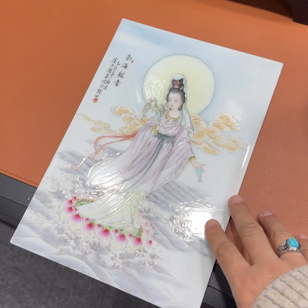 清***寂景德镇大师精工藏品