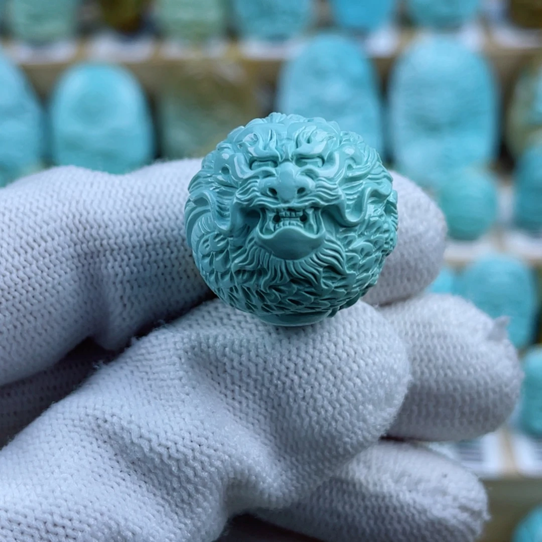 绿松石未镶嵌珠宝奇石22mm