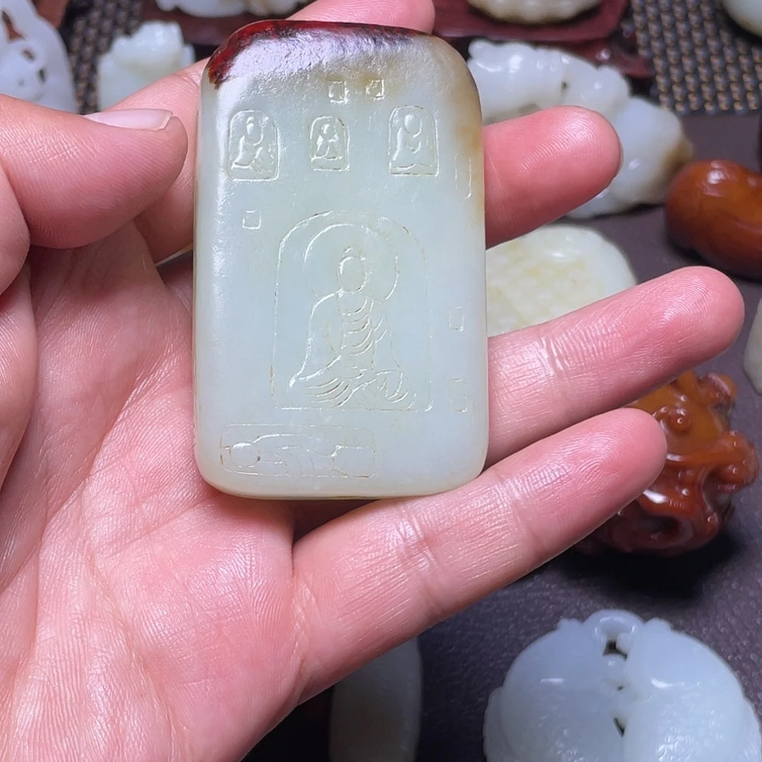【闪购商品】未镶嵌和田玉把件飞*