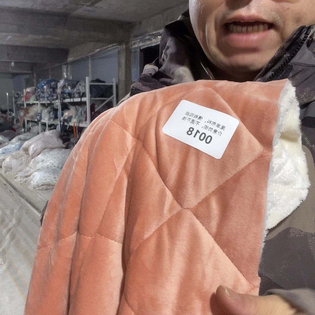 宽1.75米尘土脏加厚款双面毛绒绗棉1米价018