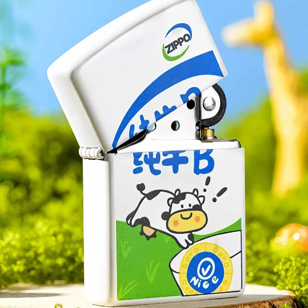 Zippo打火机之宝正品纯牛B搞怪防风送朋友礼物DYJ1