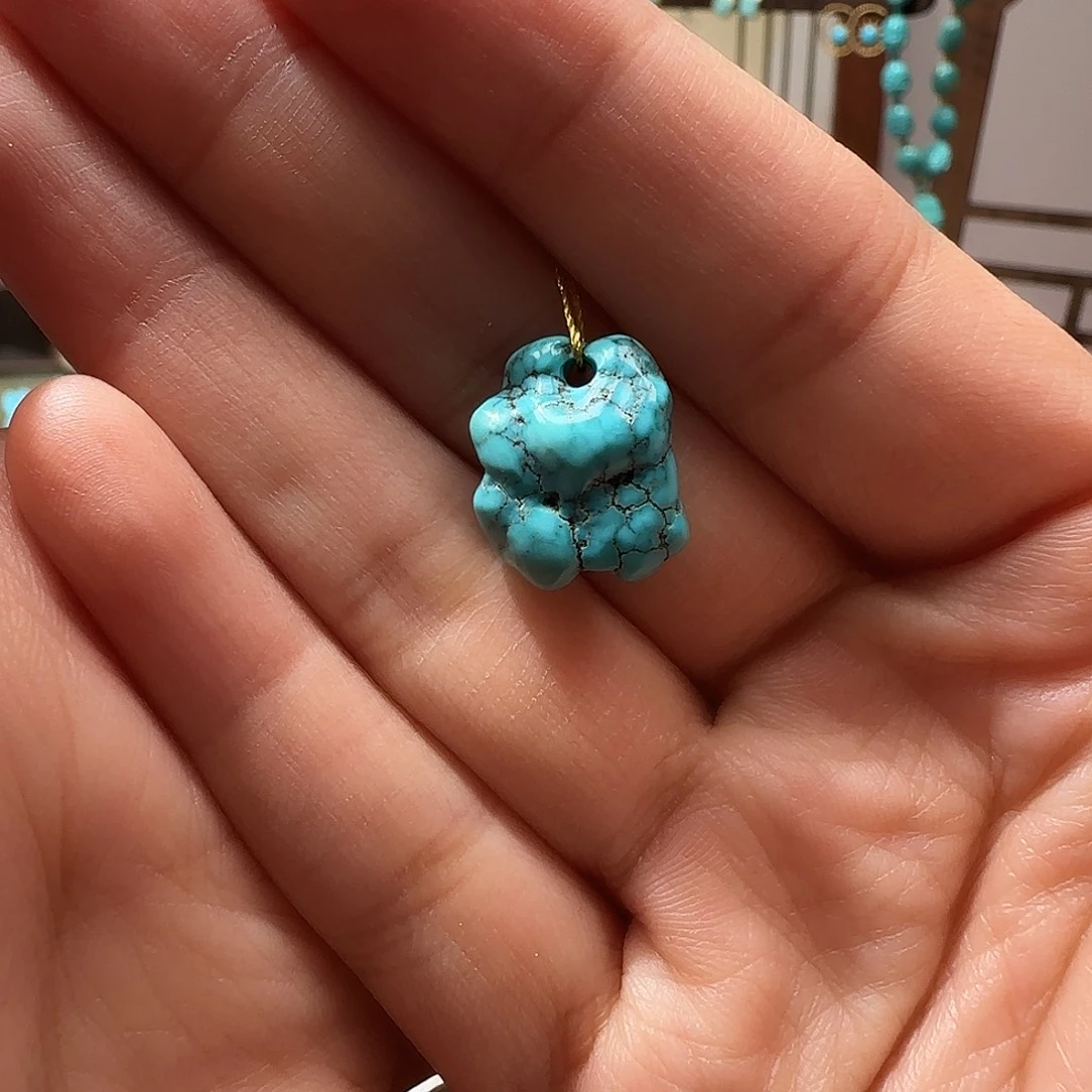 绿松石未镶嵌配饰