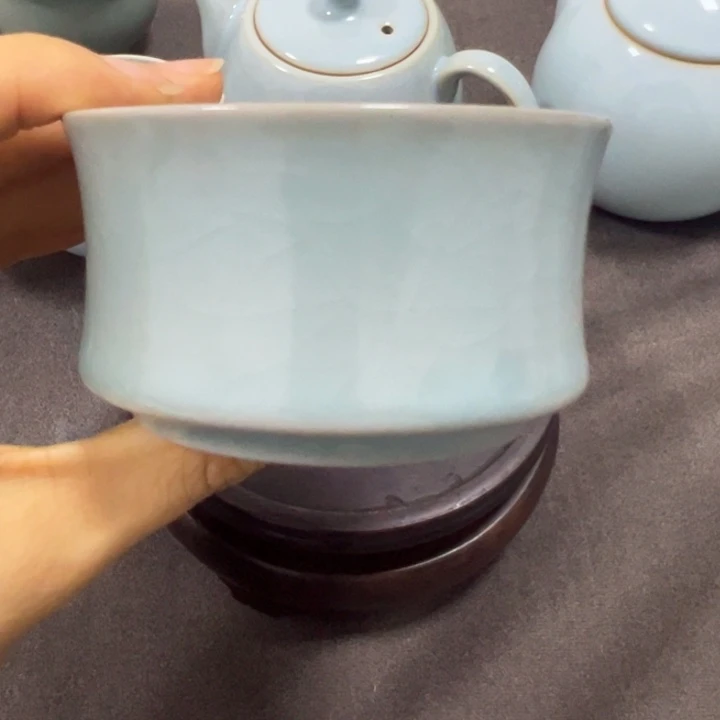 瓷片原产地原矿釉汝瓷
