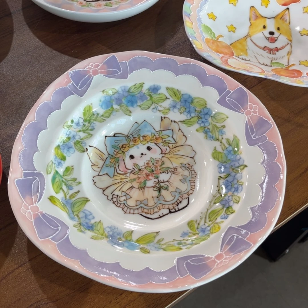 瓷片好看盘子哈哈哈