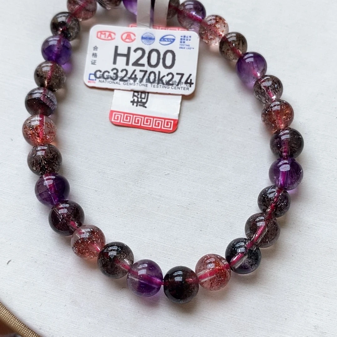 水晶手链未镶嵌超七7m