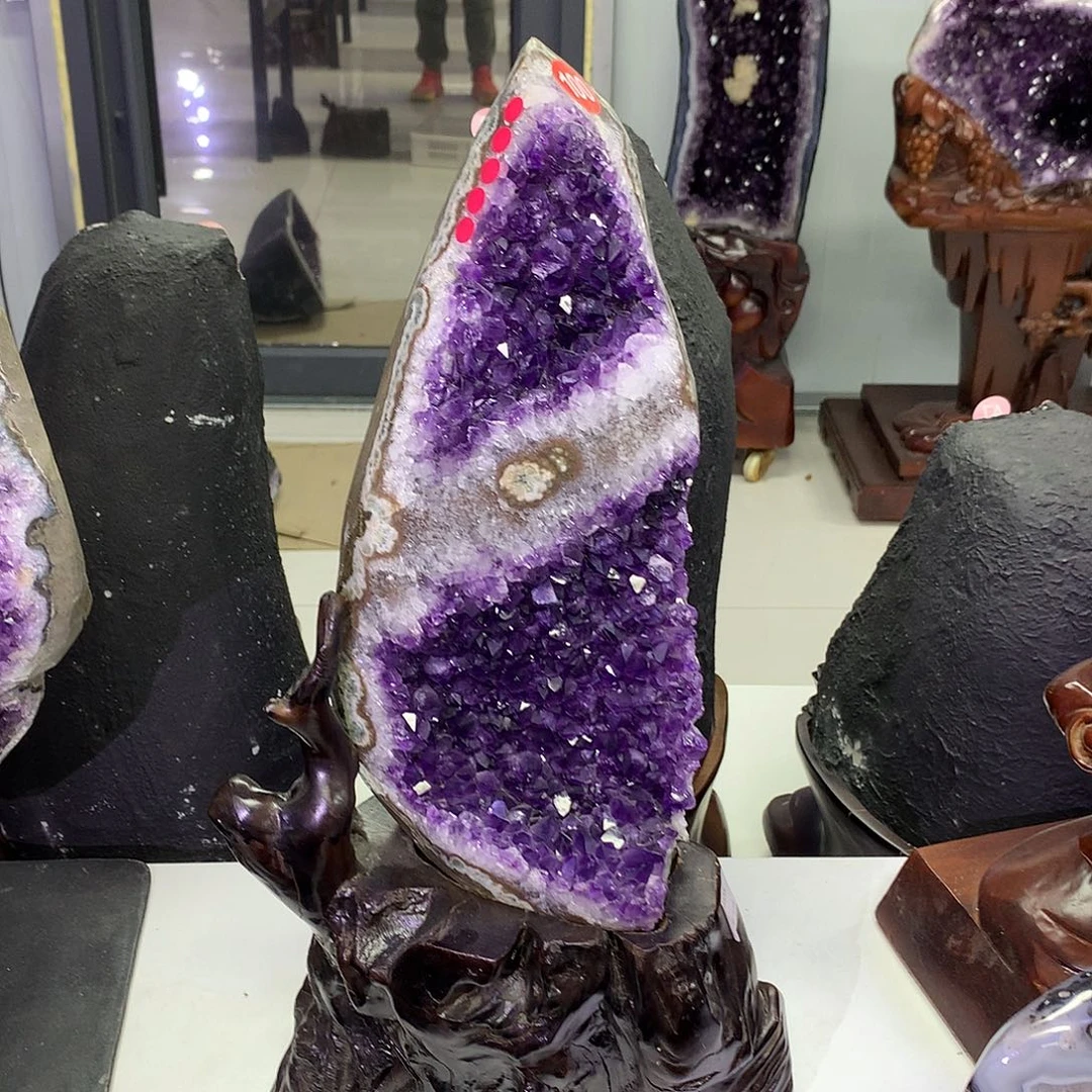 紫晶大型摆件（非配饰）未镶嵌