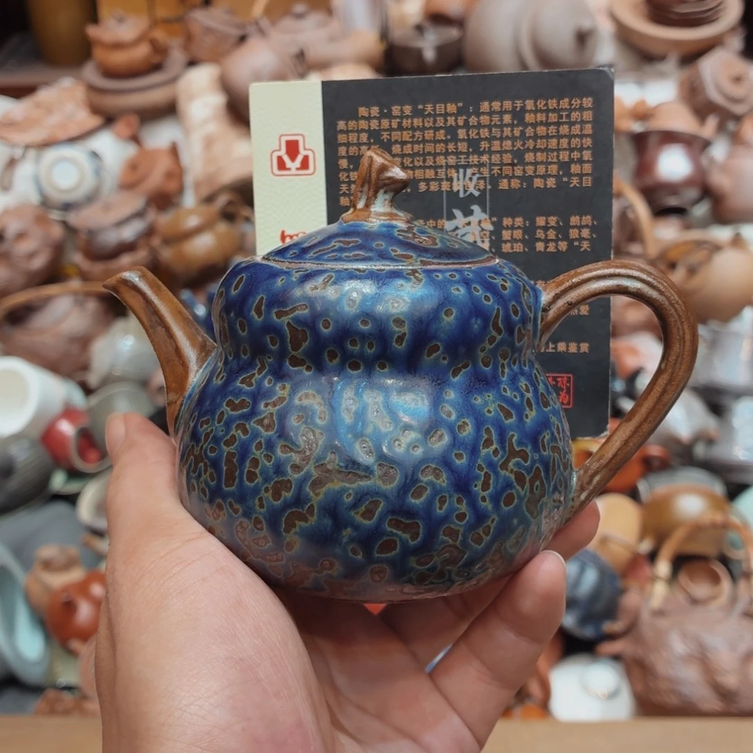柴烧老岩泥高温茶器皿