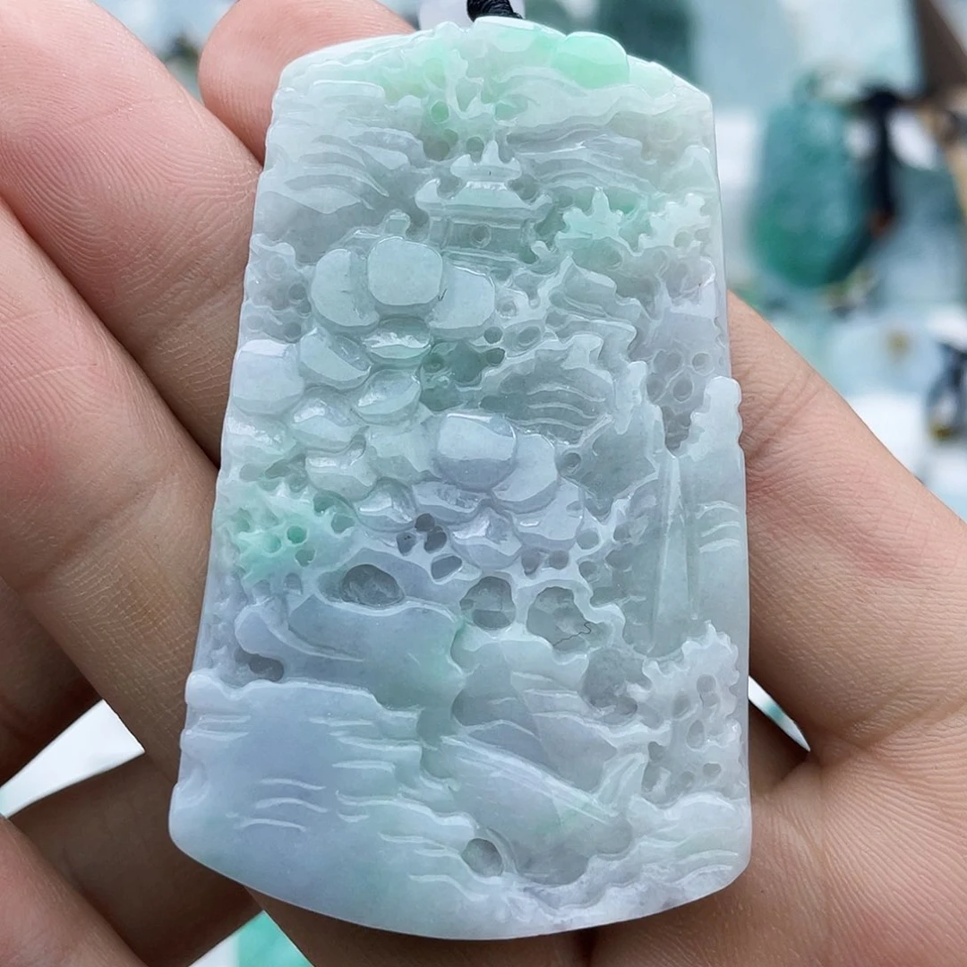 颈饰未镶嵌翡翠翡翠