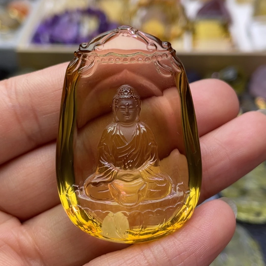 水晶颈饰未镶嵌定制