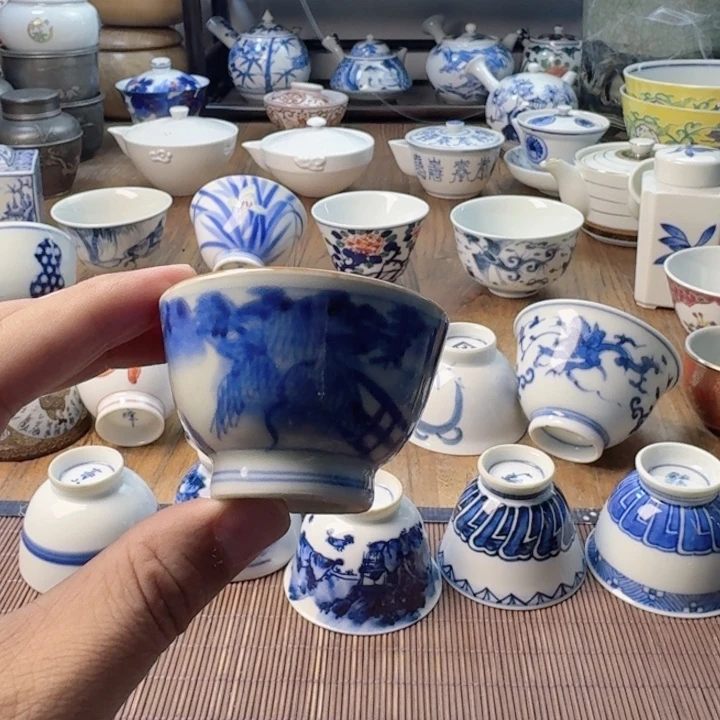 青花杯子茶具系列