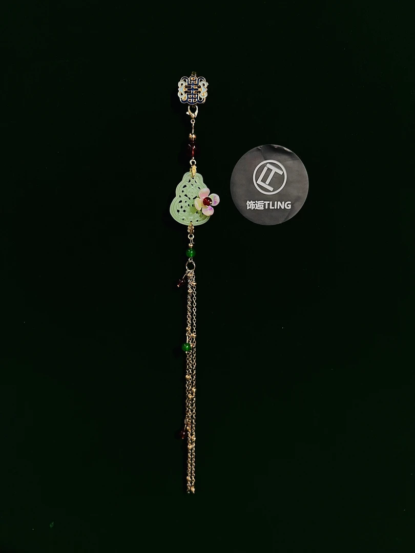 【福禄旗袍扣】饰逅原创压襟扣国风新中式可拆卸流苏