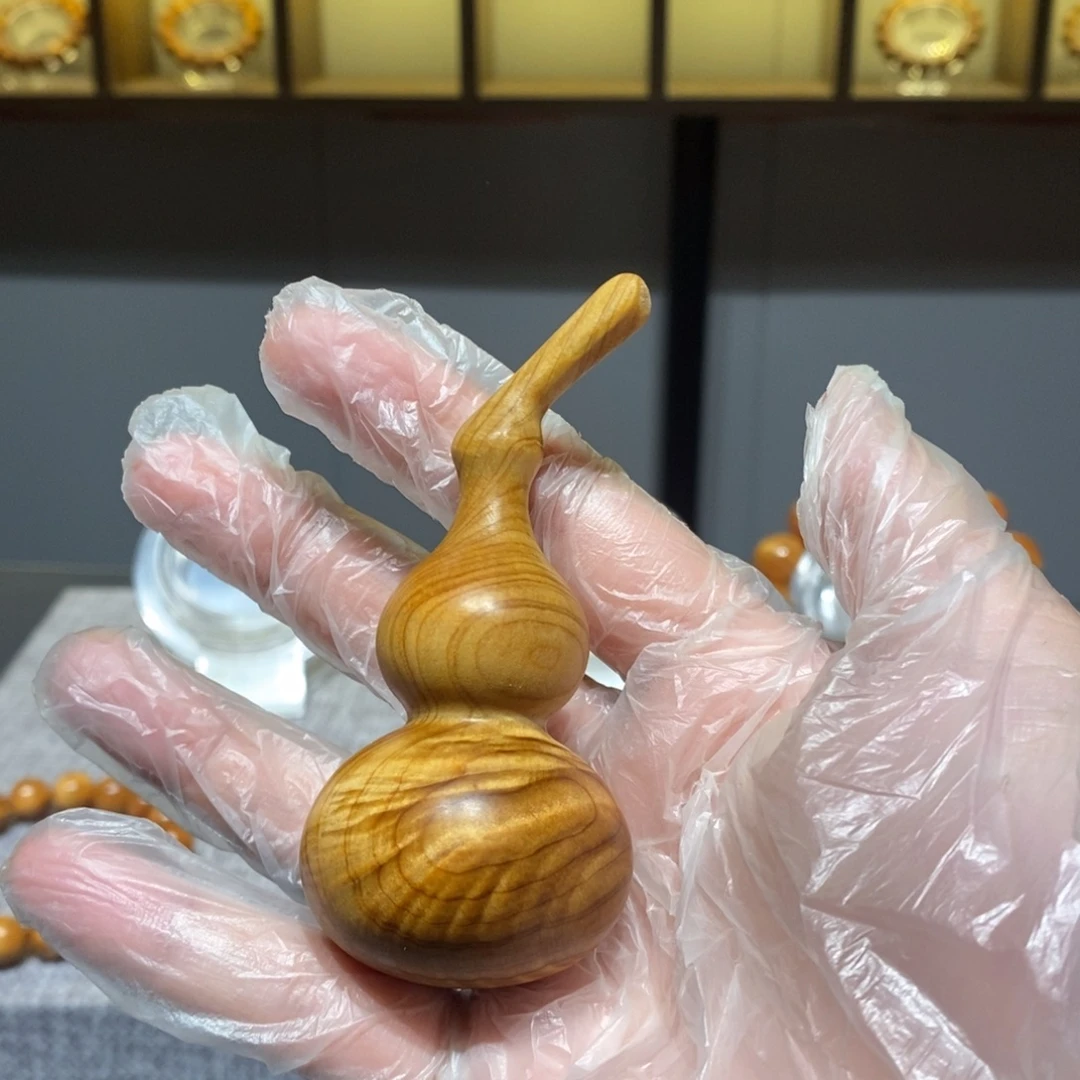 柏木（崖柏）手把件葫芦