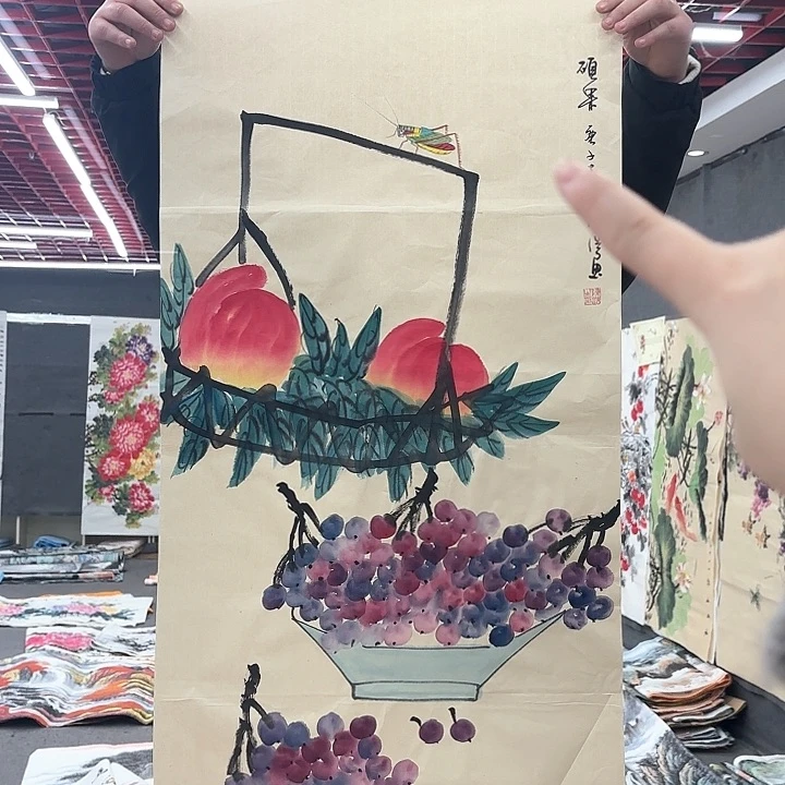 国画无毛或被柔伏短毛