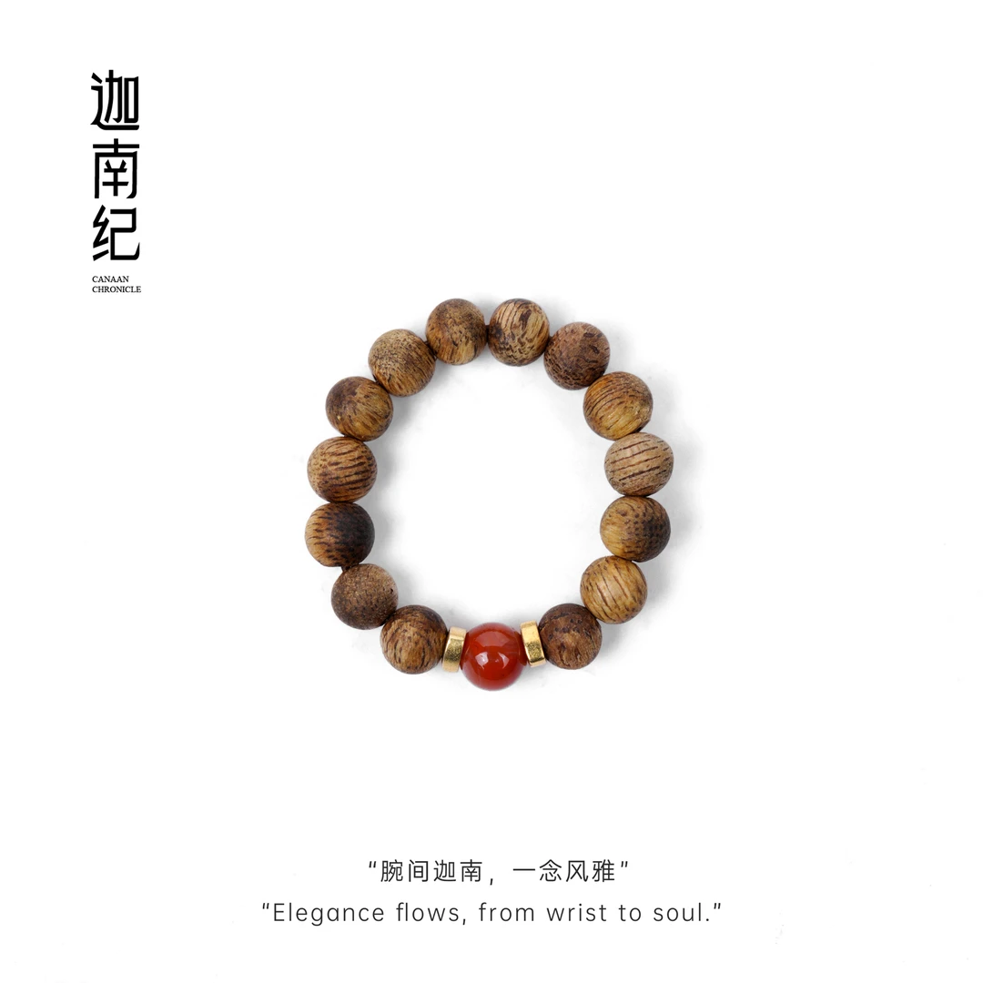 沉香【主理人推荐】绿奇楠沉香戒指【多样性发其一】