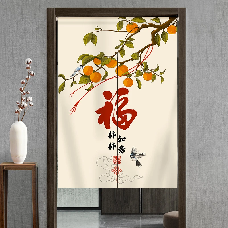 隔断帘卧室家用防隐私半帘厨房厕所遮挡门帘免打孔遮挡2025新款