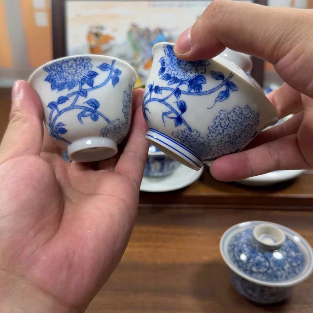 千***然全手工全手绘陶瓷