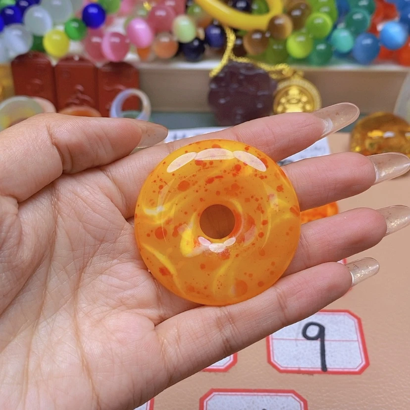 【闪购商品】玛瑙/玉髓颈饰未镶嵌黄*