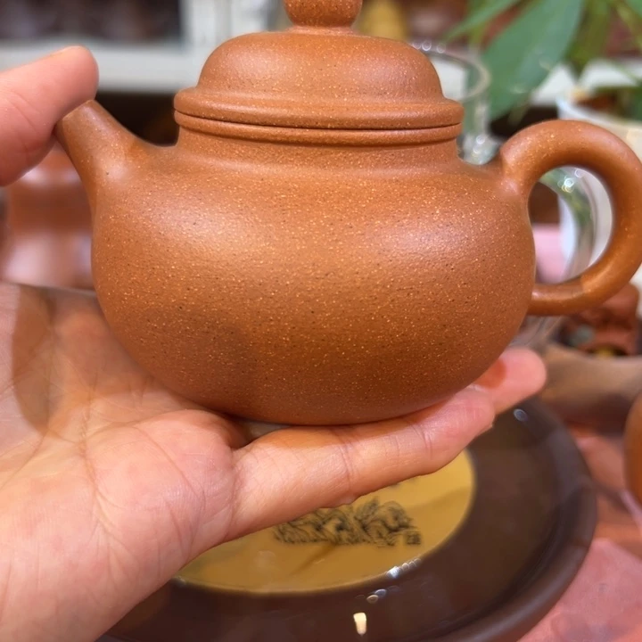 茶壶紫砂段泥容天200cc