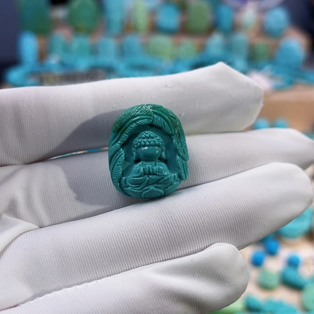 绿松石珠宝奇石未镶嵌