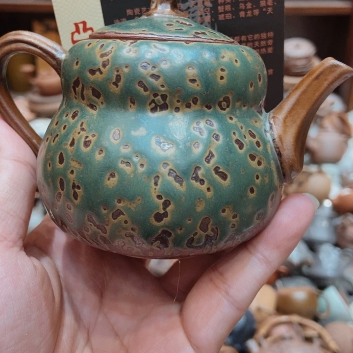 柴烧老岩泥高端茶器