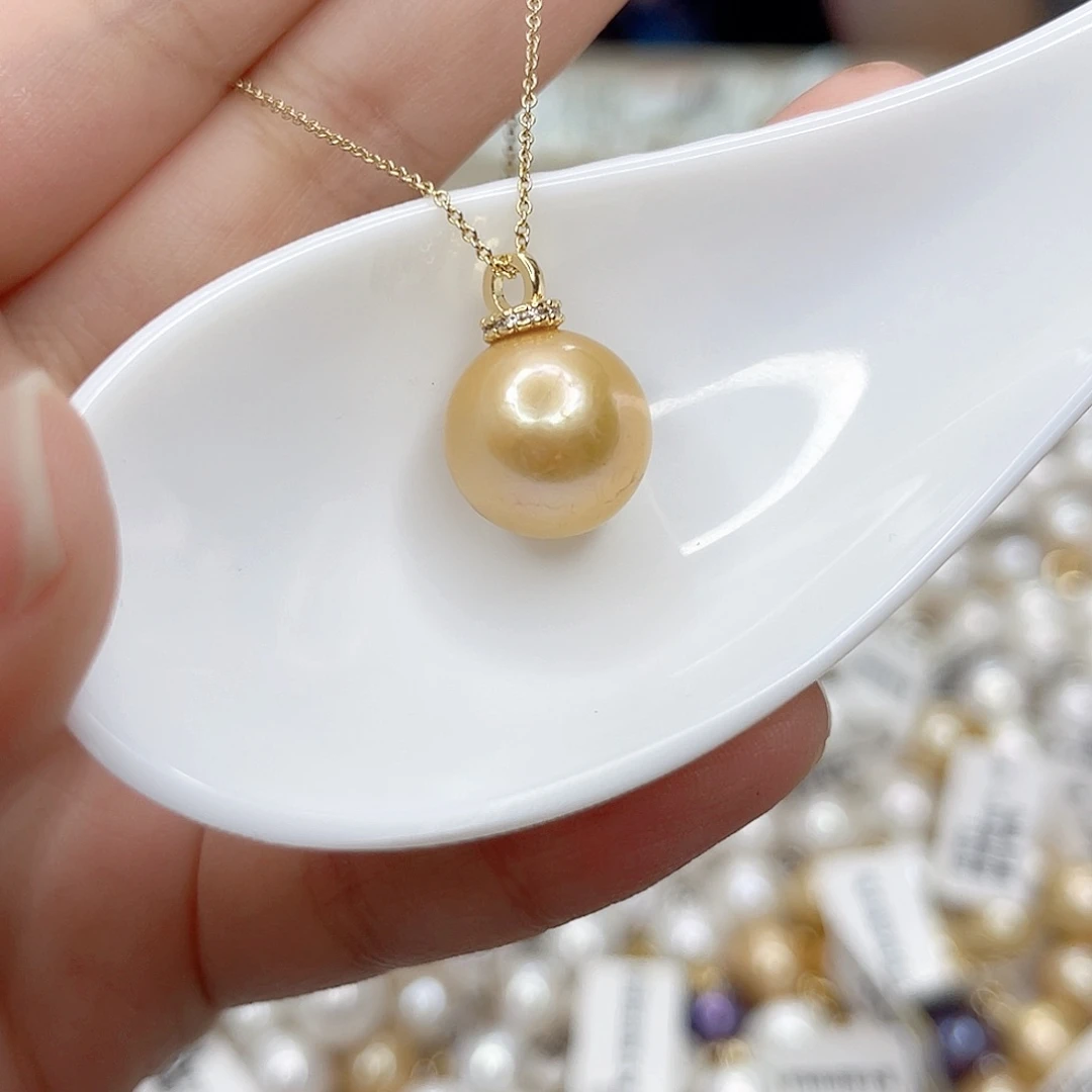 淡水珍珠合金吊坠(赠链)