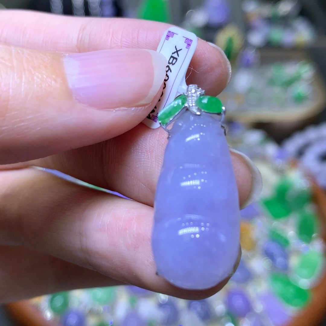 【闪购商品】翡翠颈饰未镶嵌翡翠吊坠项链