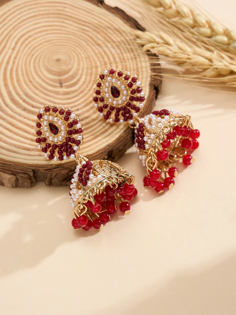 锌合金亚克力耳饰 锌合金亚克力耳饰民族风个性夸张百搭配饰